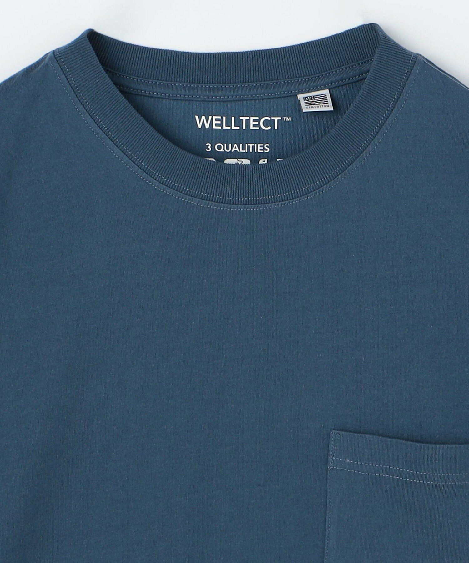 【WELLTECT】ベーシックポケットTシャツ(WEB限定カラー)